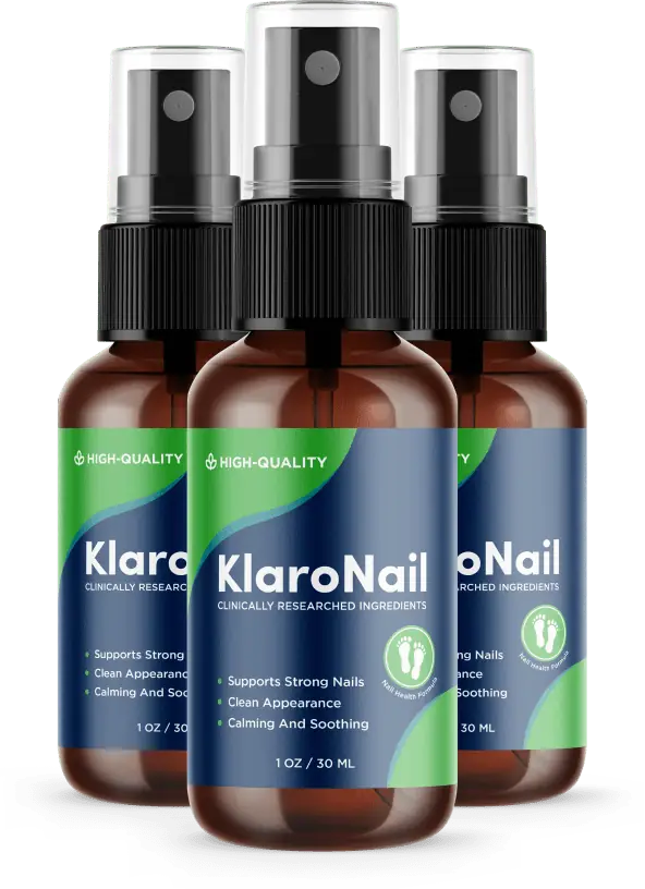 KlaroNail 2 + 1 Bottles package